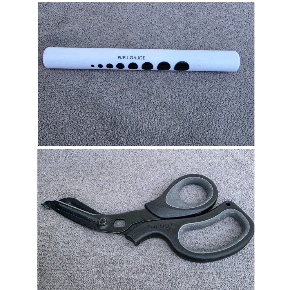 MEUUT 2 Pack,  Pen & Medical Shears-  LED Medical Penlight